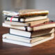 A stack of notebooks